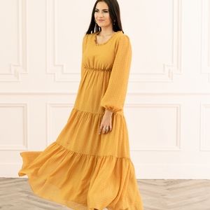 Rachel parcell maxi dress long sleeves L